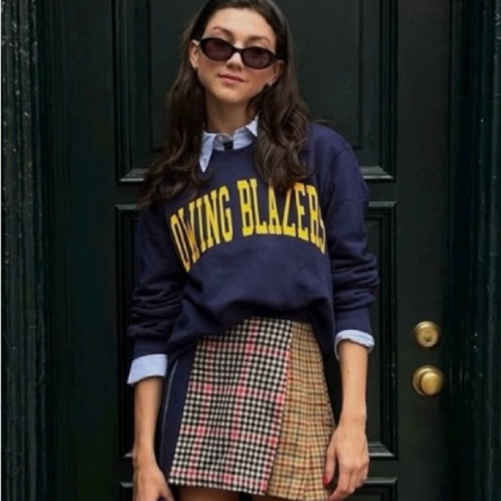 Rowing blazers X Target pleated skirt